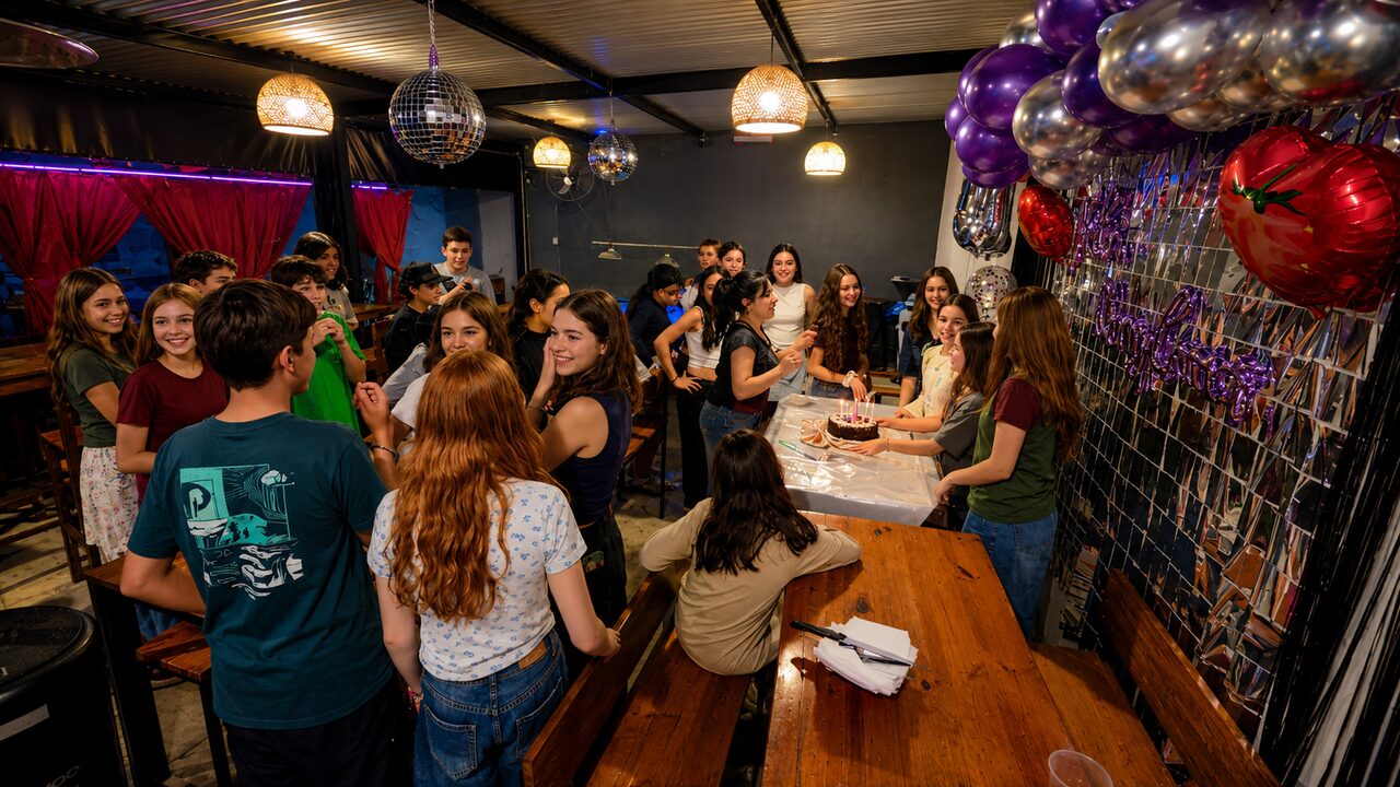 Fiesta en el salón de MoodBar